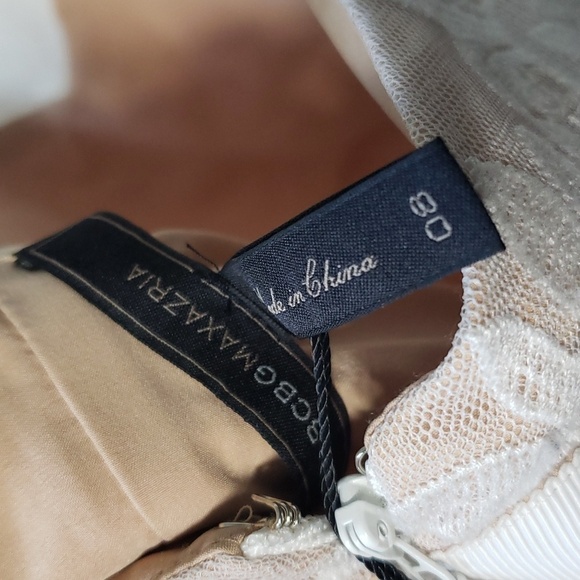 Bcbg maxazria Reise off white dress bridal cocktail wedding size 8 nwt - Picture 6 of 6